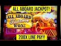 All aboard slot 200x jackpot