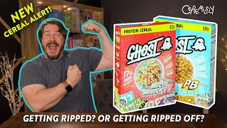 Ghost Protein Cereal Review - Is it worth the $10 price tag?? #ghostlifestyle #cereal #review