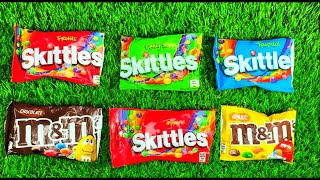 🍬 A Lot's of Candy | Rainbow M&M's and Skittles Opening 🍫 ASMR | Satisfying video 🍫