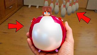 BOWLING, BUT WITH Minecraft balls 🔴🎳 (mixed reality) screenshot 1