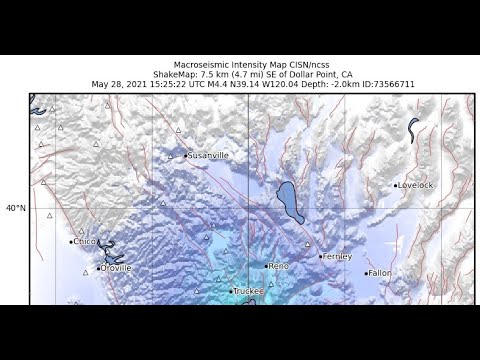 Moderate earthquake with a preliminary magnitude of 4.1 shakes ...