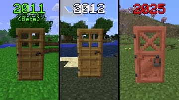 Minecraft sounds in 2012 vs Now