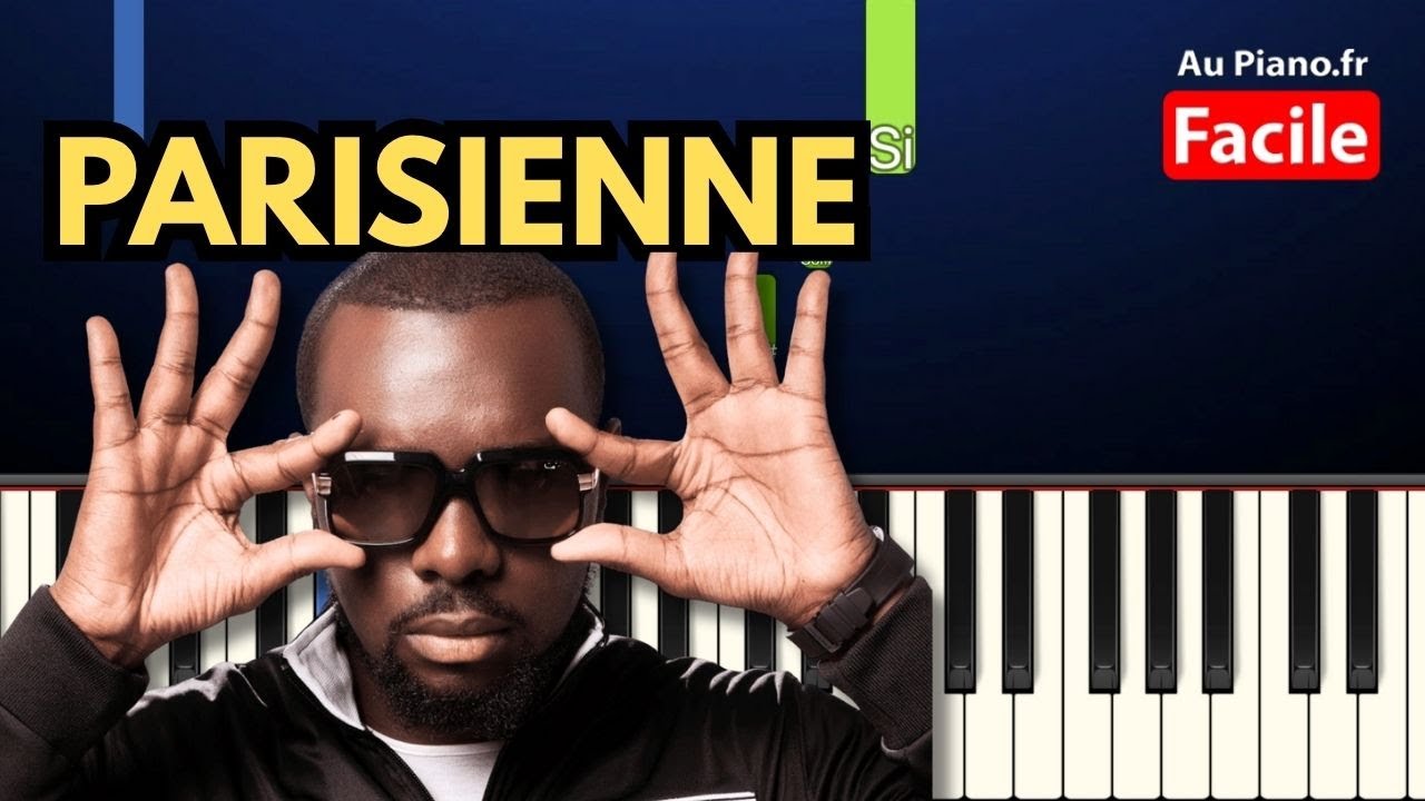 GIMS & La Mano 1.9 - ПАРИЖАНА - EASY Piano Tutorial