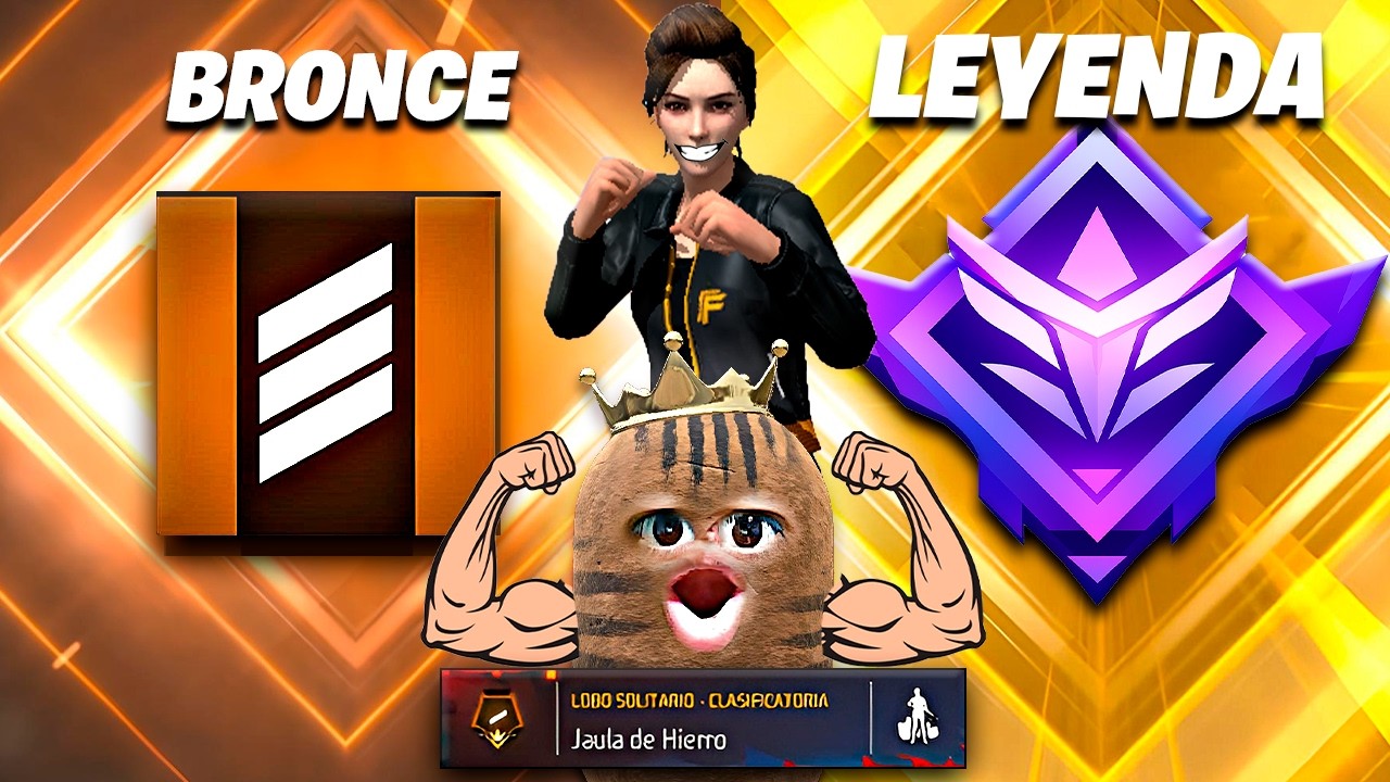 Así subí al RANGO MÁXIMO de LEYENDA en LOBO SOLITARIO en 20 minutos😱 | Free Fire