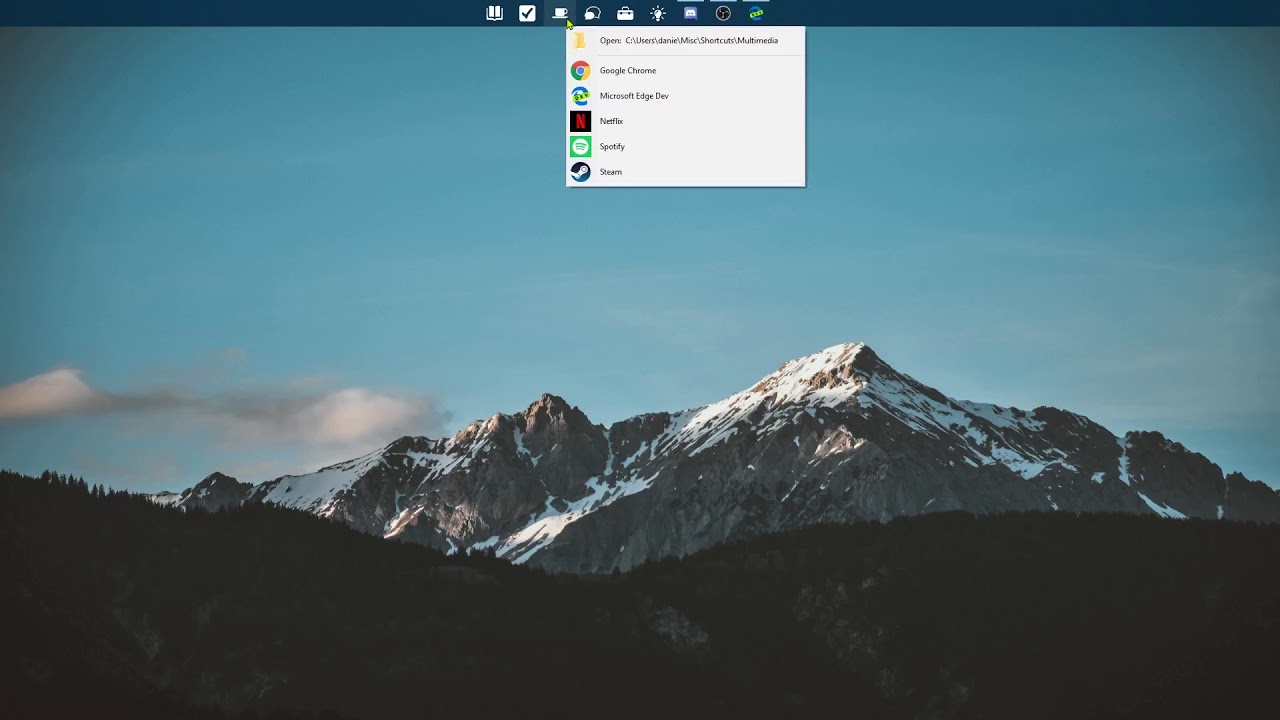 Stacky Taskbar Launcher - YouTube