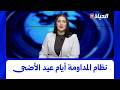 استوديو الظهيرة I التزام شبه كامل بنظام المداومة أيام عيد الأضحى