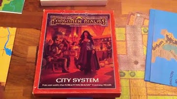 AD&D - FORGOTTEN REALMS - City System - Box Set - TSR