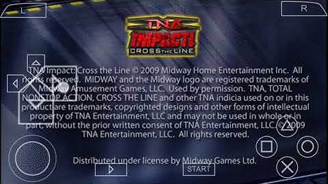 TNA Impact wrestling only on ppsspp Android mobile