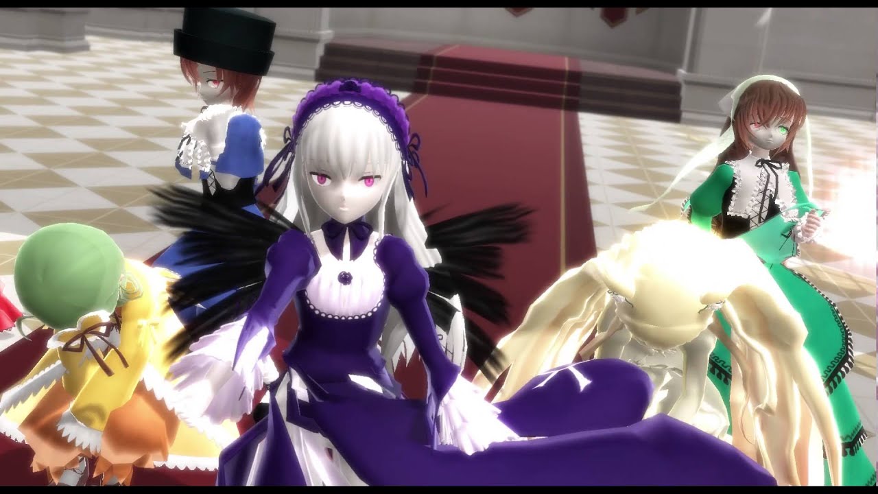 Mmd ローゼンメイデン Rozen Maiden 威風堂々 If You Do Do Pomp And Circumstance Youtube