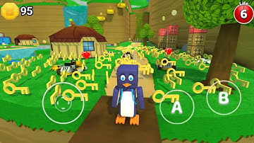 Penguin in Secret Place Super Bear Adventure Gameplay Walkthrough