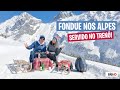 COMEMOS UM FONDUE DE QUEIJO NOS ALPES SUÍÇOS, SERVIDO NO TRENÓ!🇨🇭