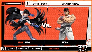 COST 2025 - GRAND FINAL - Lima (Bayonetta) VS Ikan (Ryu) - Super Smash Bros. Ultimate - SSBU