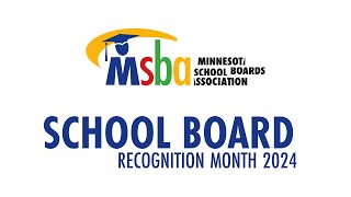 2024 School Board Recognition Month