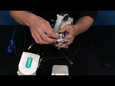 Installing the Fluorometer on the LI-6800