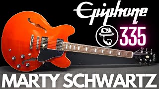 NEW Epiphone Marty Schwartz ES-335 (VERY IMPRESSIVE)