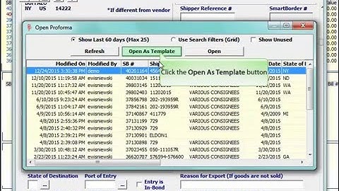 For the Customs Broker