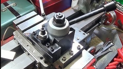 Fitting A Machifit 250-100 Piston Toolpost On The Myford ML7