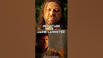 Jaime Lannister vs Ned Stark #gameofthrones #houseofthedragon #jaimelannister #nedstark #sigma