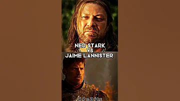 Jaime Lannister vs Ned Stark #gameofthrones #houseofthedragon #jaimelannister #nedstark #sigma