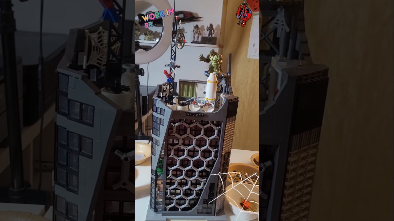 Incredible Oscorp Tower Moc (from Amazing Spiderman 2) from @Maximiliankonig-bz5ky