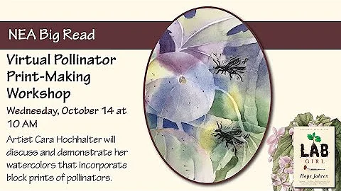 Big Read: Pollinator Print-Making Workshop