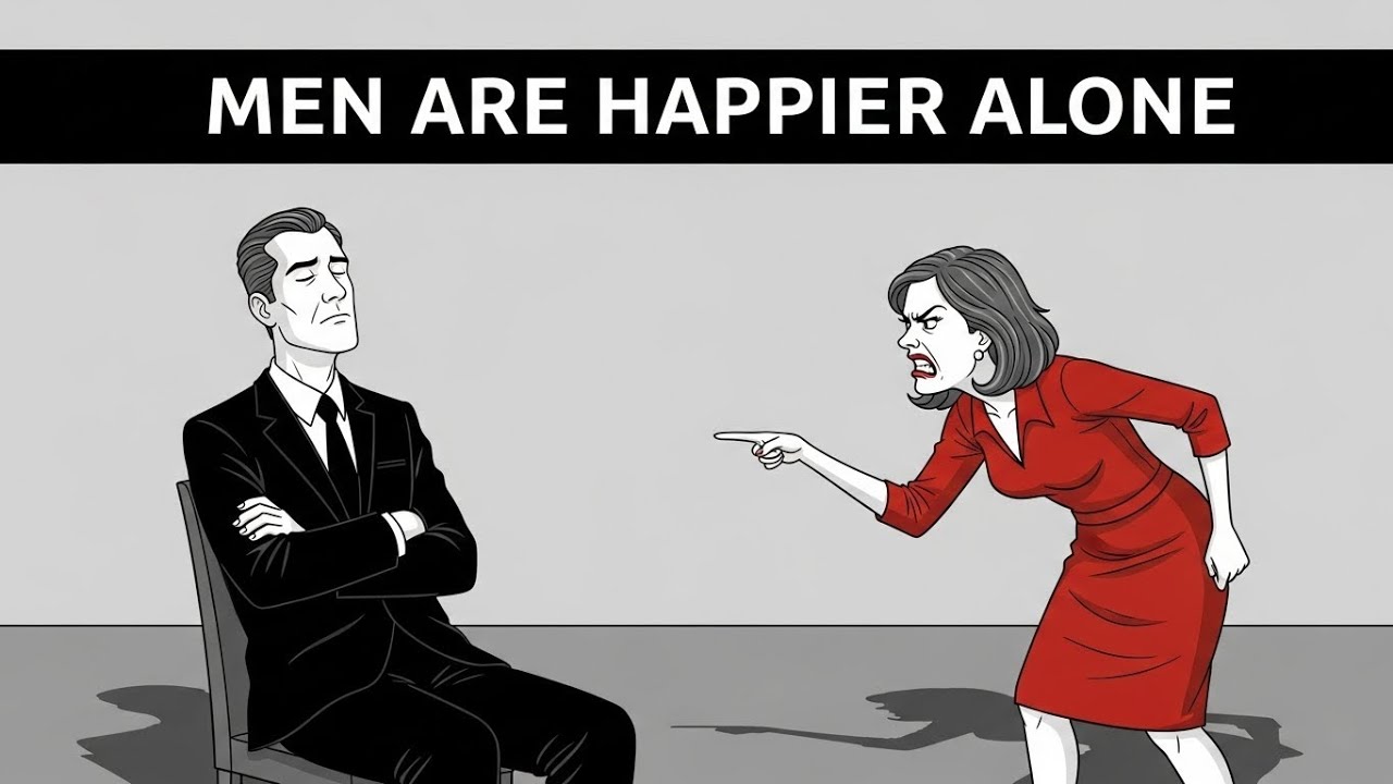 Why Men Are Happier Alone — And No One Saw It Coming”