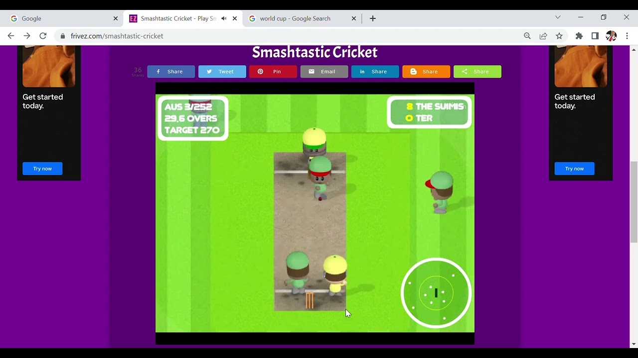 Smashtastic Cricket  THE DEBUT