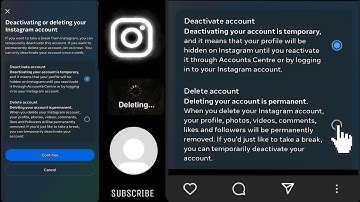 how to delete Instagram account | step by step tutorial