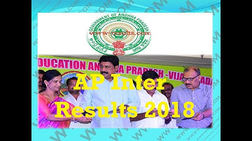AP inter 2018 RESULTS ఎప్పుడు? | AP Intermediate Exams 2018 Result