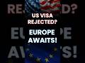STOP fearing Visa Rejection! Europe is the NEW "Dream Destination" 🎓 #studyabroad #studyingermany