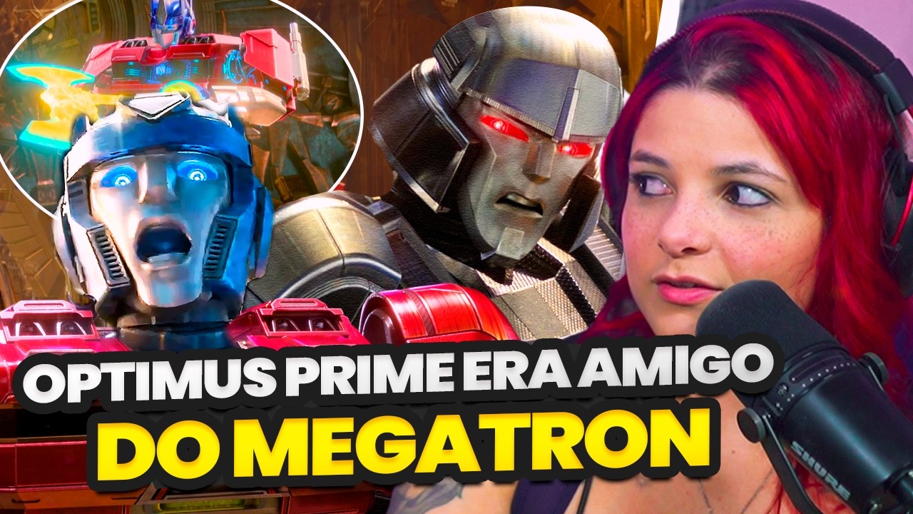 TRANSFORMERS O INICIO É O MELHOR FILME DA FRANQUIA!!