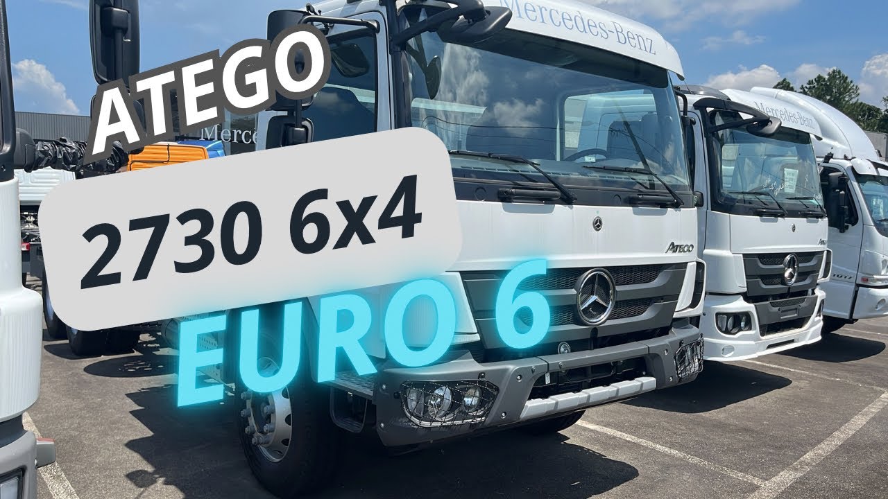 Mercedes Atego 2730 6x4 euro 6 algumas mudanças