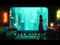Neon Riddle | Rainy Cyberpunk Ambient Music for Deep Sleep &amp; Focus  [VHS]