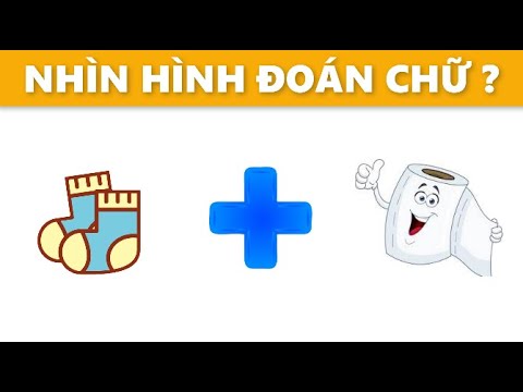 Video Bạn có thể NHÌN HÌNH ĐOÁN CHỮ trong vòng 10 giây không... - youtube
