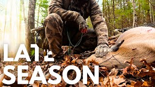 LATE SEASON WHITETAIL|Traditional Bowhunting|THE STICKBOYS