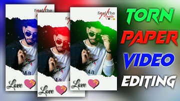 Torn Paper Editing - Technical Volte