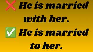 Spoken English Wrong English Right English 50 Daily Mistakes Part 1