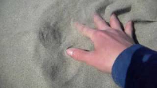 Squeaking sand in Cannon Beach, OR