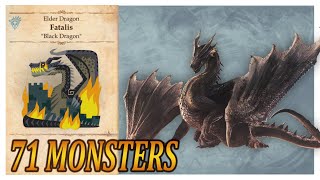 All Monsters + Roars [MHW: Iceborne  Final Version] Complete Showcase of Monster Hunter World