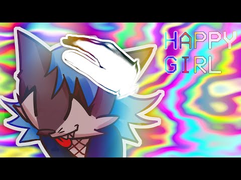 [FLASH WARNING] HAPPY GIRL | meme