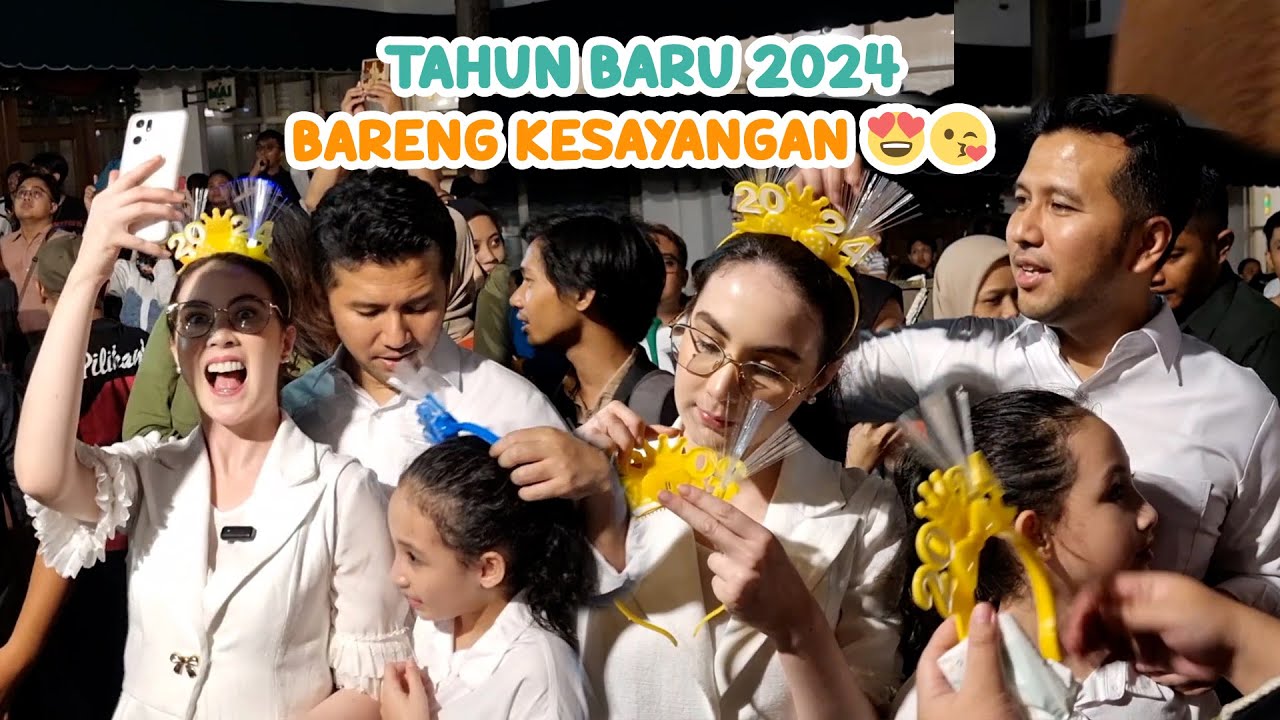 TAHUN BARU 2024 SAMBIL MLAKU-MLAKU NANG TUNJUNGAN 🥳| Arumi Bachsin