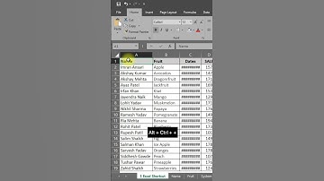 Excel Tips and Tricks | Imran Ansari #shortsvideo #shortsfeed #excelshortcut #excel #trending