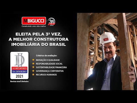 MBigucci é eleita pela 3ª vez a “Melhor Construtora Imobiliária do Brasil - 2021”