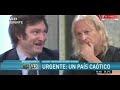 "En 3 años el gobierno no pegó una" Javier Milei- 23/12/18