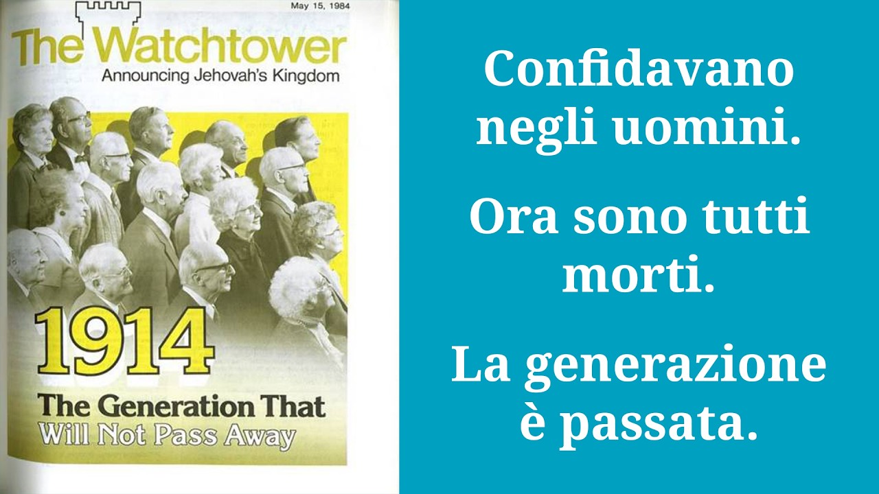 Questa sola Scrittura distrugge completamente la dottrina dei Testimoni di Geova del 1914