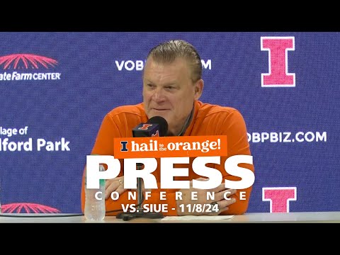 Illini Men's Basketball | Postgame Press Conference vs. SIUE 11/8/24