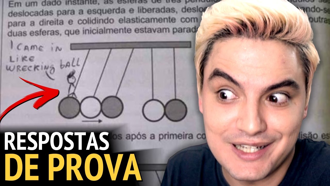 RESPOSTAS DE PROVA MAIS ENGRAÇADAS - DESENHO +13 | Doovi
