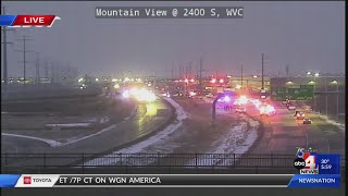 Fatal Crash Blocks Northbound Mountain View Corridor