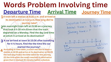 Easy way to find Departure time,Arrival time and Journey time#maths #mathstricks #time