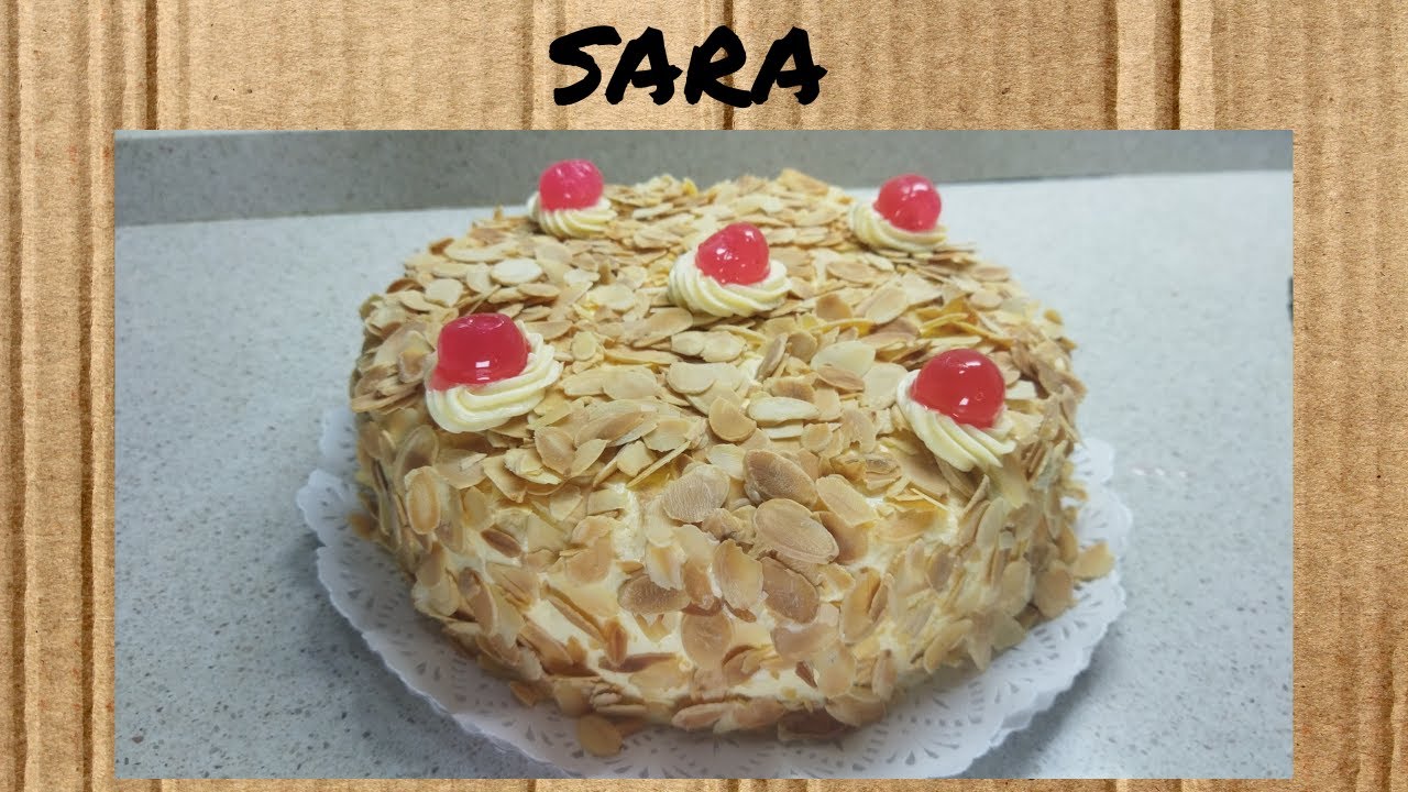 Pastís SARA - pastissos CATALANS - recepta típica - dolços en català